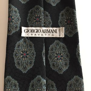 Authentic Giorgio Armani Men Silk Necktie
